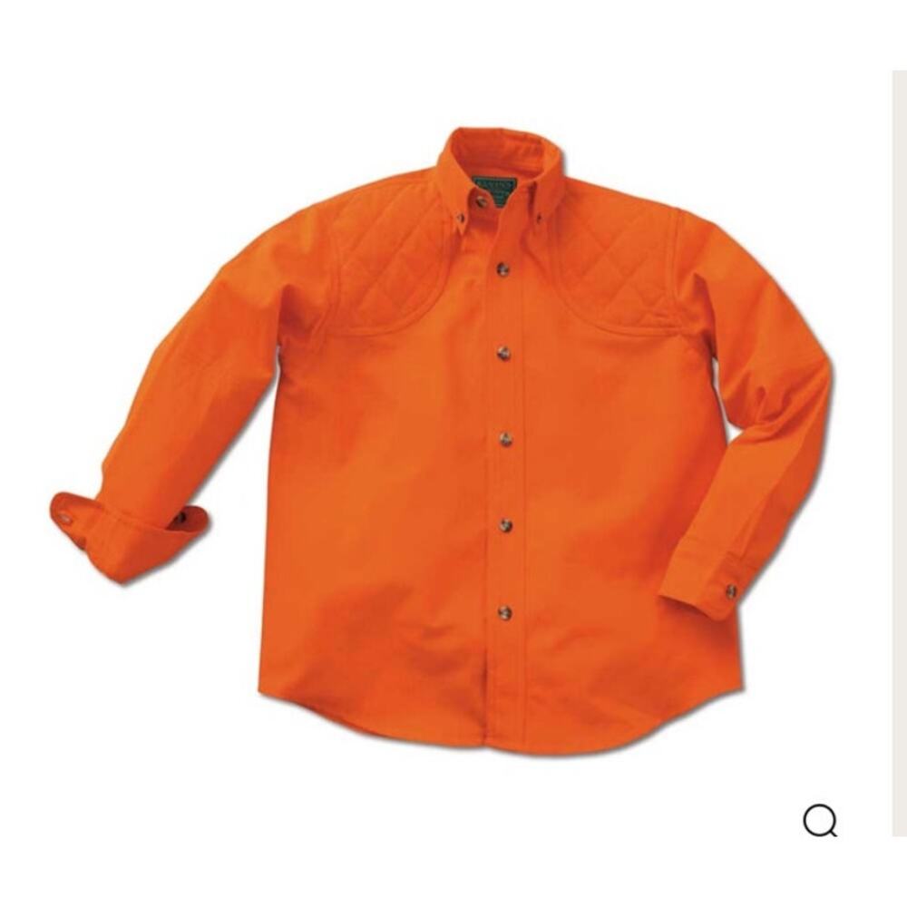 Kevin's Children's 100% Cotton Long Sleeve Shooting Shirt Size Small Poplin
